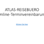 ATLAS REISEBUEROOnlineTermin1